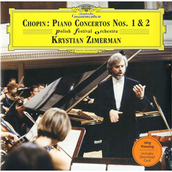 Frédéric Chopin / Polish Festival Orchestra / Krystian Zimerman Piano Concertos Nos. 1 & 2 Vinyl 2 LP