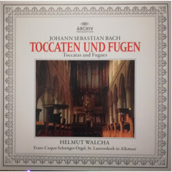 Johann Sebastian Bach / Helmut Walcha Toccaten Und Fugen Vinyl LP