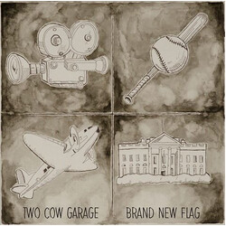 Two Cow Garage Brand New Flag