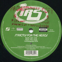 IRS (2) Strictly For The Heads Vinyl