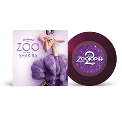 Shakira Zoo (From Zootopia 2) (7 Single Purple Translucent Glitter Vinyl) VINYL 7"
