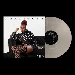 Mary J Blige Gratitude (Silver With White Swirl Vinyl) VINYL LP