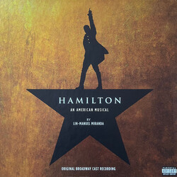 Lin-Manuel Miranda Hamilton (Original Broadway Cast Recording) Vinyl 4 LP Box Set