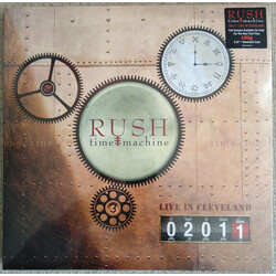 Rush Time Machine 2011: Live In Cleveland Vinyl 4 LP