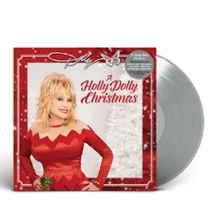 Dolly Parton A Holly Dolly Christmas (Silver Vinyl) VINYL LP