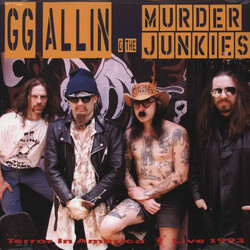 GG Allin & The Murder Junkies Terror In America (Live 1993) Vinyl LP