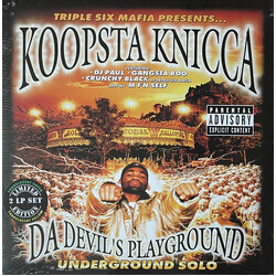 Three 6 Mafia / Koopsta Knicca Da Devil's Playground: Underground Solo Vinyl 2 LP