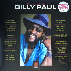 Billy Paul The Best Of Billy Paul Vinyl LP