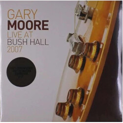 Gary Moore Live At Bush Hall 2007 Vinyl 2 LP