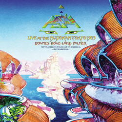 Asia (2) Live At The Budokan Tokyo 1983 (MTV Satellite Telecast To America 6 December 1983) Vinyl 2 LP