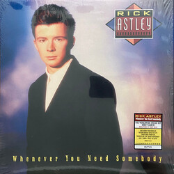 Rick Astley Whenever You Need Somebody Vinyl LP
