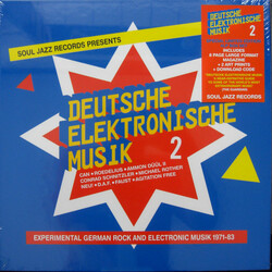 Various Deutsche Elektronische Musik 2 (Experimental German Rock And Electronic Musik 1971-83) Vinyl 4 LP