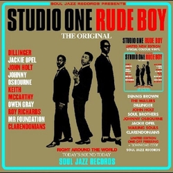 Soul Jazz Records Presents Rsd 2024 - Studio One Rude Boy (Red & Cyan Vinyl) VINYL 2LP