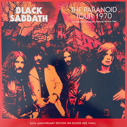 Black Sabbath The Paranoid Tour 1970 Vinyl LP
