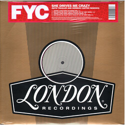 Fine Young Cannibals She Drives Me Crazy (Seth Troxler And Derrick Carter Remixes) Vinyl