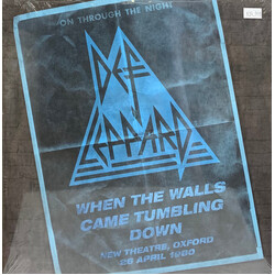Def Leppard When The Walls Came Tumbling Down (New Theatre, Oxford - 26 April 1980) Vinyl 2 LP
