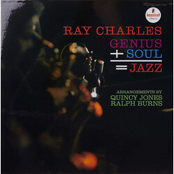 Ray Charles Genius + Soul = Jazz Vinyl LP