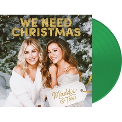Maddie And Tae We Need Chrishtmas (Emerald Green 12 Ep) VINYL LP