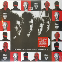 U2 Two Hearts Beat As One / Sunday Bloody Sunday Vinyl