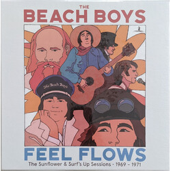 The Beach Boys Feel Flows (The Sunflower & Surf's Up Sessions • 1969-1971) Vinyl 4 LP Box Set