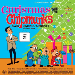 Alvin, Simon And Theodore / David Seville Christmas With The Chipmunks Vinyl LP