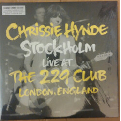 Chrissie Hynde Stockholm Live At The 229 Club London, England Vinyl