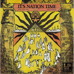 Amiri Baraka "It's Nation Time" African Visionary Music Vinyl LP