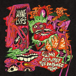 Wine Lips Semi-Detached Furnished Home (Limited Edition Neon Purple Vinyl) VINYL 7"