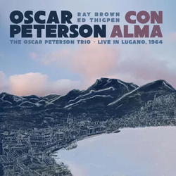 Oscar Peterson Bf 2023 - Con Alma: The Oscar Peterson Trio - Live In Lugano 1964 (Limited Edition Translucent Light Blue Vinyl) VINYL LP