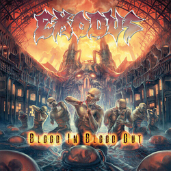 Exodus Blood In Blood Out (2 LP-Clear With Gold & Black Splatter) VINYL 2LP