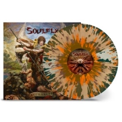 Soulfly Archangel (Indie Exclusive 10Th Anniversary Edition - Natural Green Orange Brown Splatter Vinyl) VINYL LP