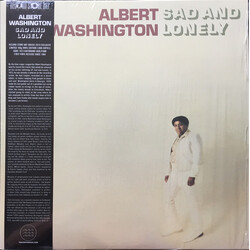 Albert Washington Sad And Lonely Vinyl LP