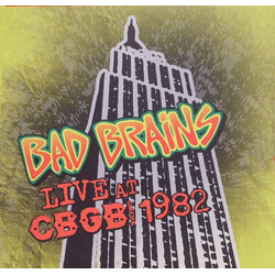 Bad Brains Live At CBGB 1982 Vinyl LP