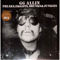 GG Allin Freaks, Faggots, Drunks & Junkies Vinyl LP