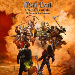 Meat Loaf Braver Than We Are Vinyl 2 LP