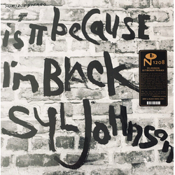 Johnson Syl Is It Because I'M Black (Grey & Black Swirl) VINYL LP