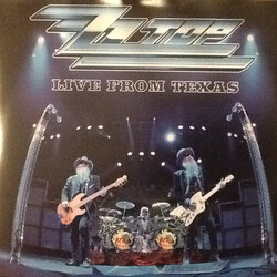ZZ Top Live From Texas Vinyl 2 LP