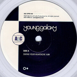 Young Galaxy Swing Your Heartache / The Sun's Coming Up And My Plane's Going Down Vinyl