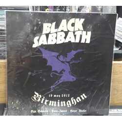 Black Sabbath 02 ACADEMY BIRMINGHAN 2012 Vinyl LP