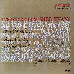 Bill Evans Everybody Digs Bill Evans Vinyl LP
