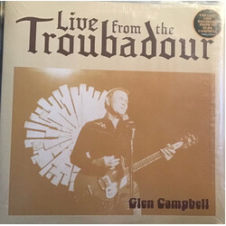 Glen Campbell Live From The Troubadour Vinyl 2 LP