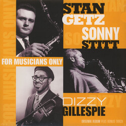 Stan Getz / Dizzy Gillespie / Sonny Stitt For Musicians Only Vinyl LP