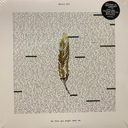 Bear's Den So That You Might Hear Me Vinyl LP