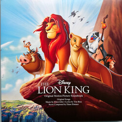 Elton John / Tim Rice / Hans Zimmer The Lion King (Original Motion Picture Soundtrack) Vinyl LP