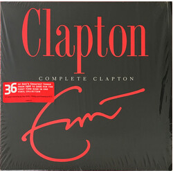 Eric Clapton Complete Clapton Vinyl 4 LP Box Set