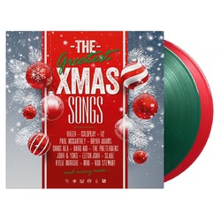 Various Greatest Xmas Songs transparent coloured vinyl 2 LP