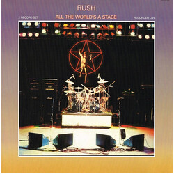 Rush All The World's A Stage Vinyl 2 LP