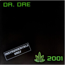 Dr. Dre 2001 (Instrumentals Only) Vinyl 2 LP