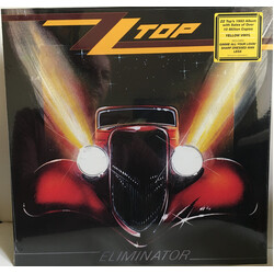 Zz Top Eliminator yellow vinyl LP