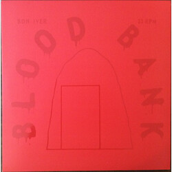 Bon Iver Blood Bank EP 10Th Aniv red/limited edition vinyl LP